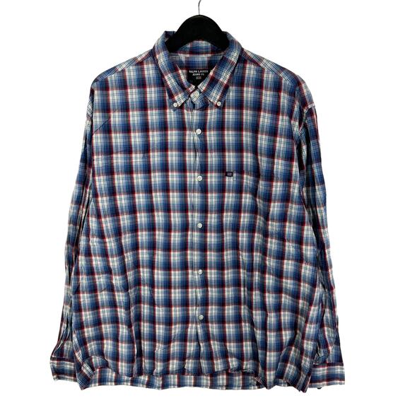 Ralph Lauren Jeans Co. Plaid Dress Shirt - Picture 1 of 7